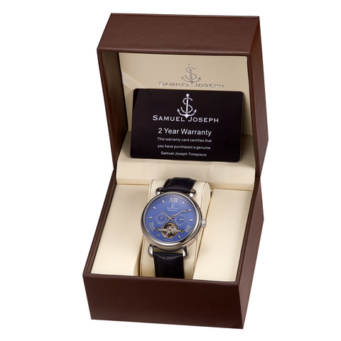 Limited edition samuel joseph designer luxury automatic men's watch