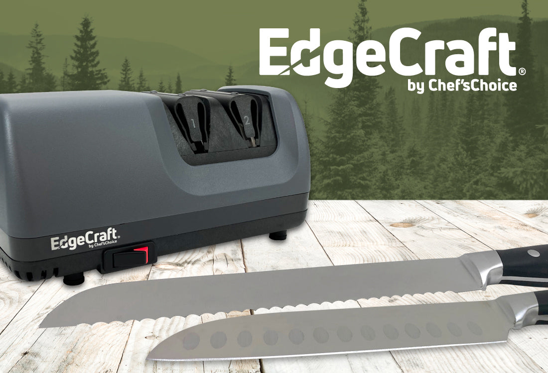Edgecraft Chefs Choice 3 Stage Professional Electric Knife Sharpener  Brushed - Office Depot