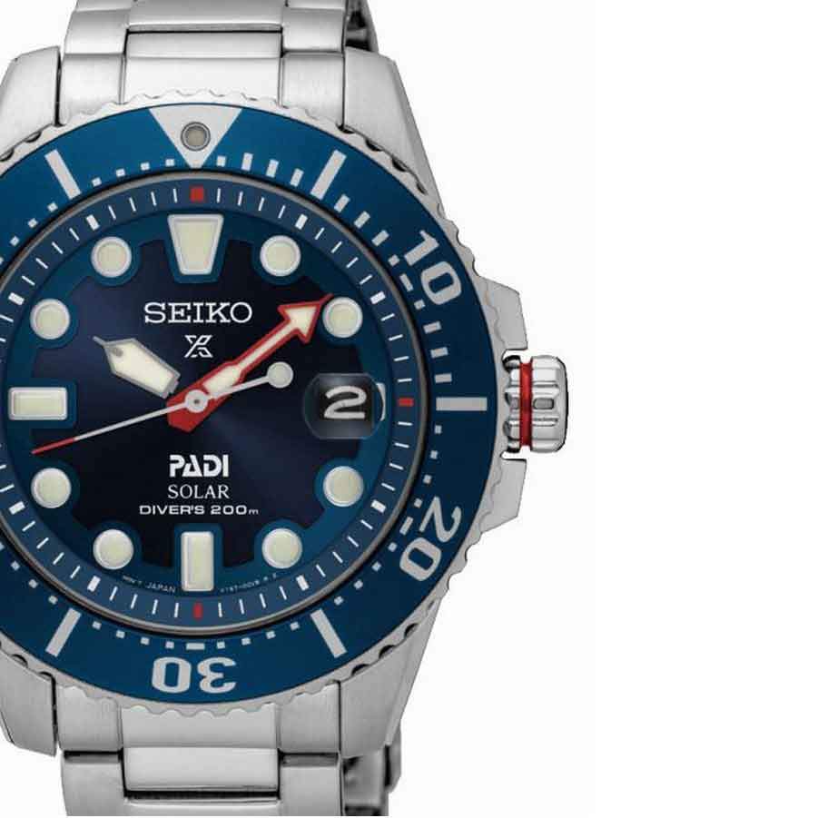 Seiko Prospex Padi solar watch blue SNE435P1 - 2b Jewels - 2b Gioielli