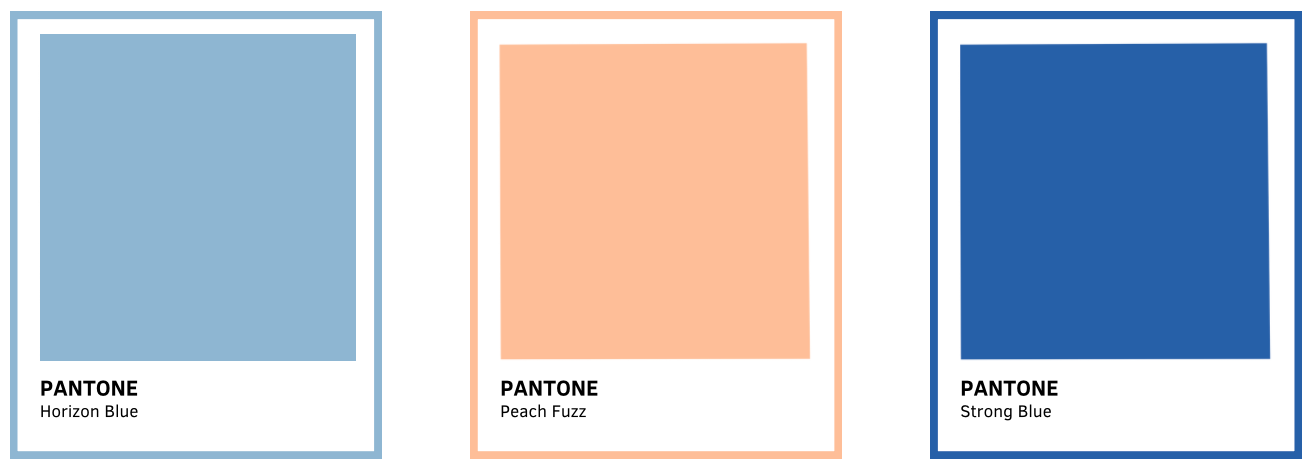 Deux couleurs Pantone