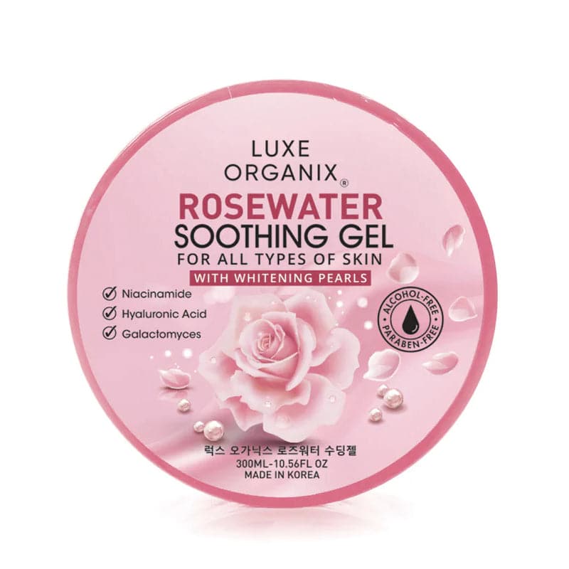 Rosewater Soothing Gel With Whitening Pearls PNY BEAUTY