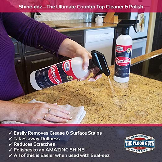 Shine-eez Daily Granite & Stone Counter Top Cleaner 24oz | Clean-eez