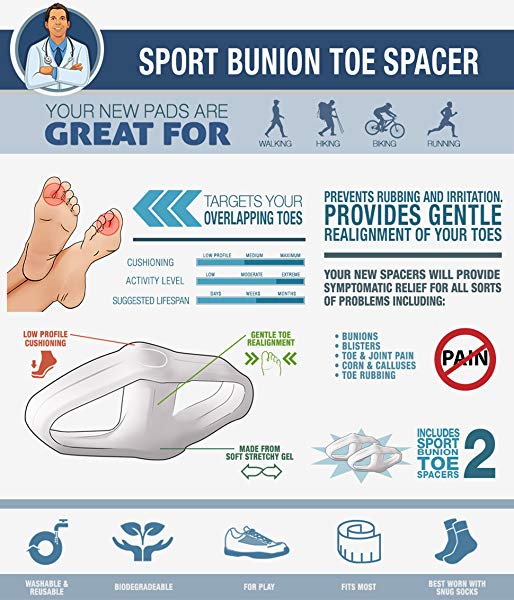 Sport Bunion Toe Spacer