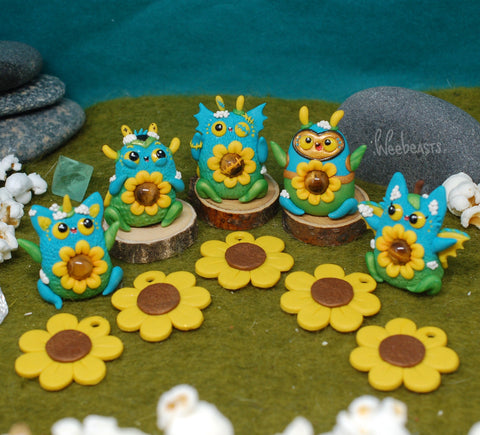 Sunflower bb weebeasts with tigers eye