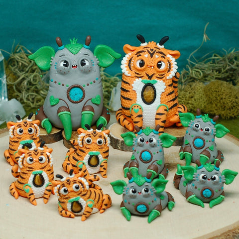 Tiger and elephant plant weebeasts giggle 