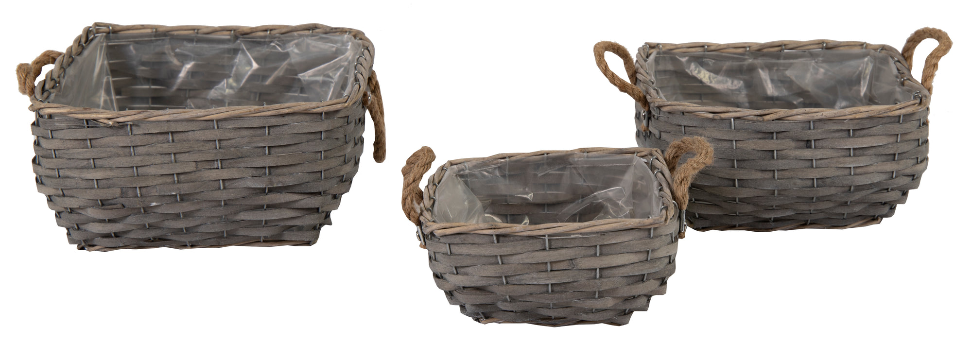 Bobs Chip Basket Square Grey S3 W20 30h11 14