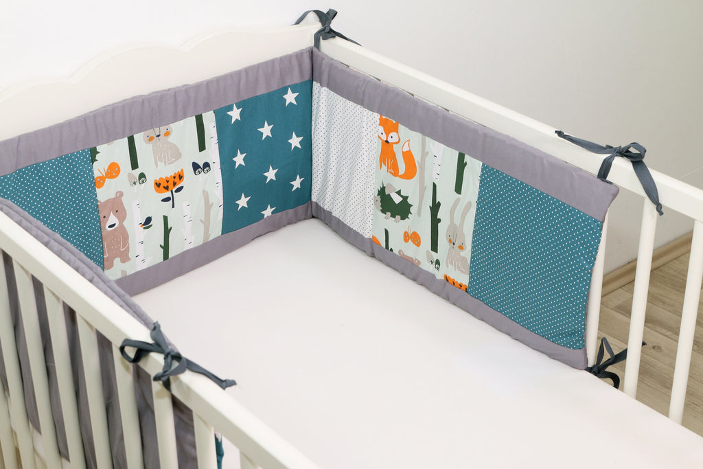 organic crib bumper