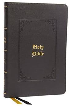KJV Thinline Bible, Large Print, Vintage Series, Leathersoft, Black, Red Letter, Comfort Print
