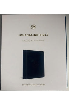 ESV Journaling Bible TruTone Deep Teal Fleur-de-lis Design