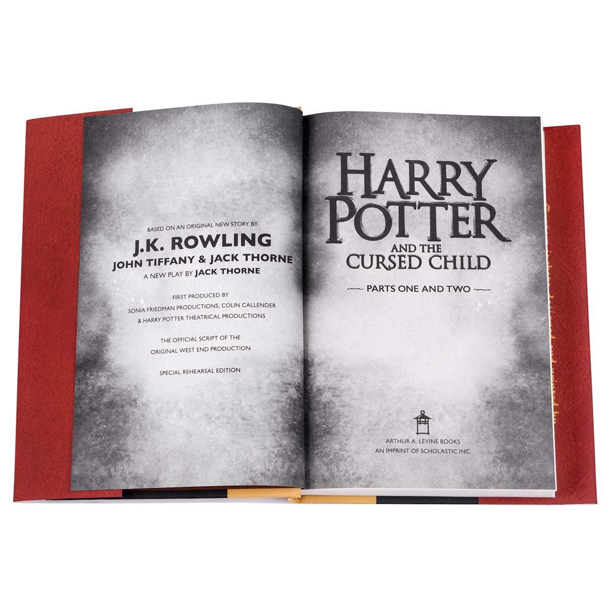 harry potter and the cursed child book script