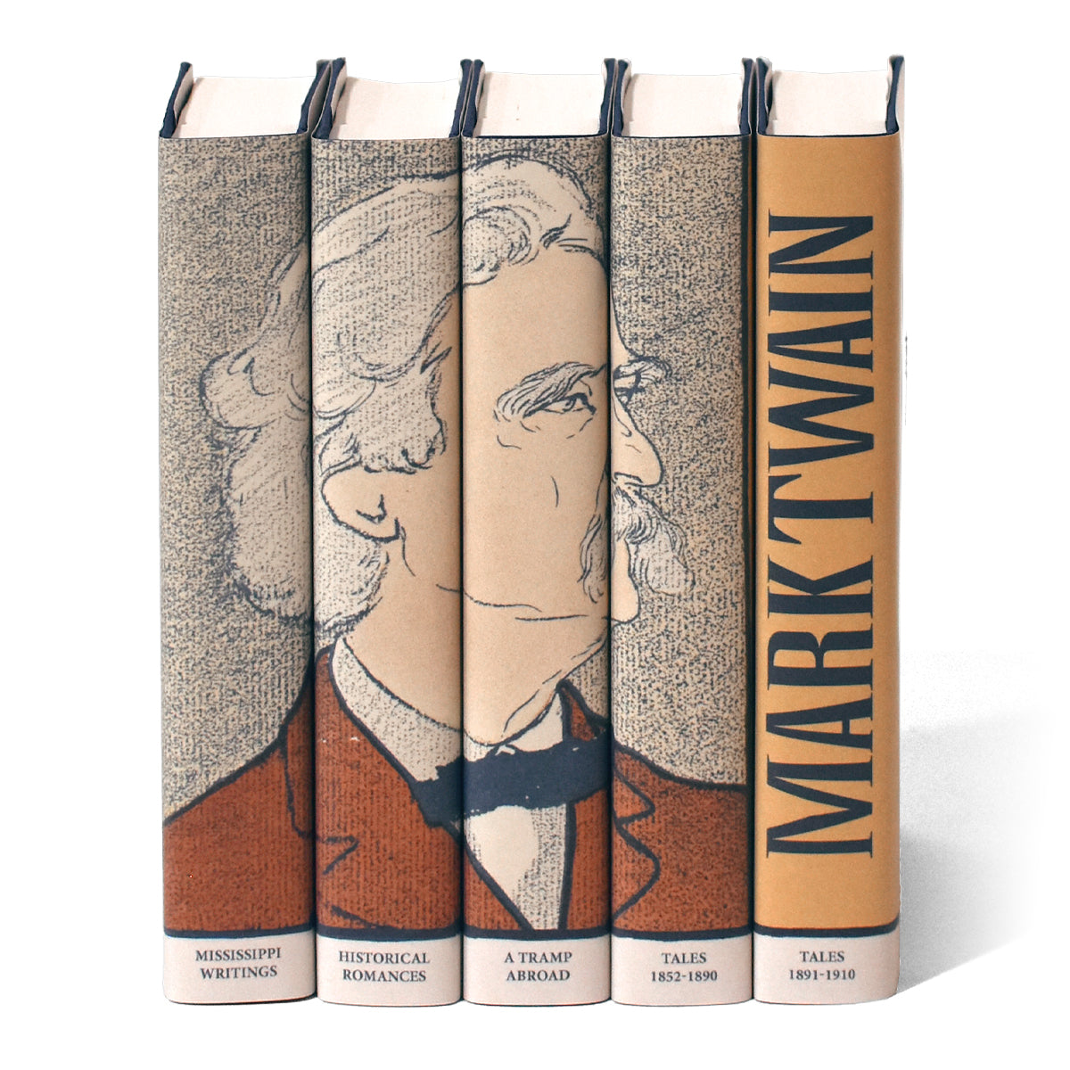Mark Twain Books in Custom Printed Jackets Juniper Books