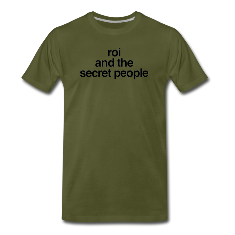 Lowercase Premium T-Shirt - olive green