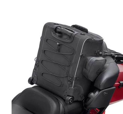 Harley-Davidson® Onyx Premium Luggage Backseat Roller Bag - Black ...