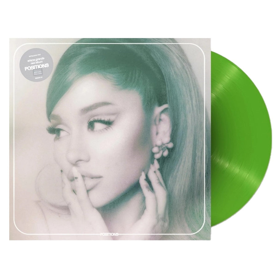 Ariana Grande Positions Exclusive Spring Green Color Vinyl Lp Record