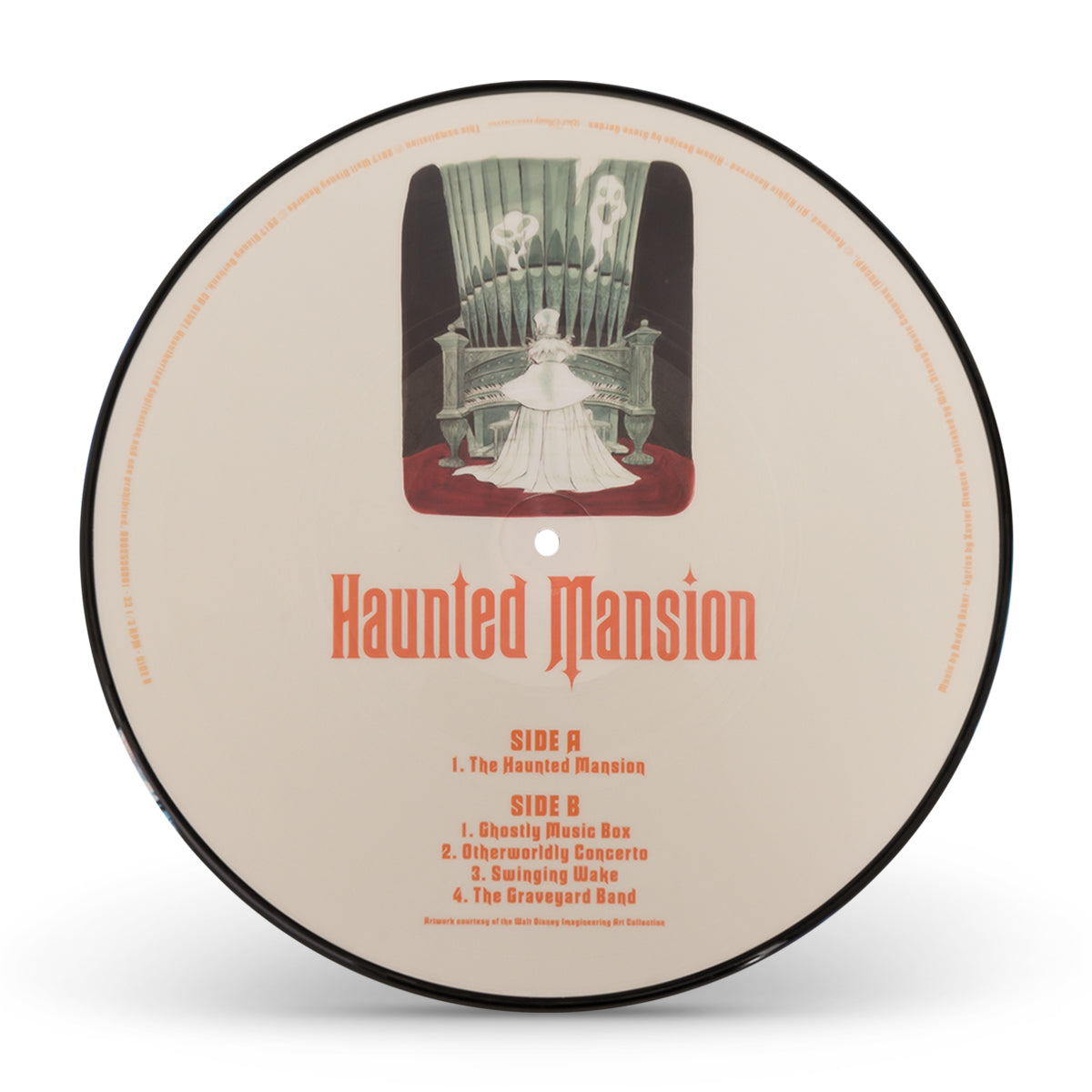 Disney'S Haunted Mansion Soundtrack Picture Disc Vinyl Vinceron