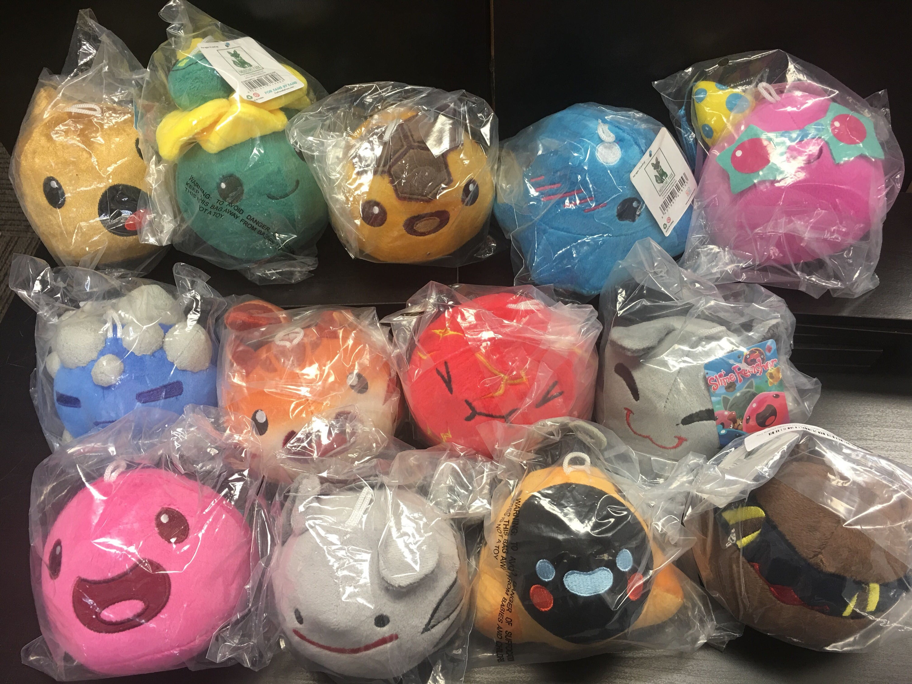 slime rancher plushies