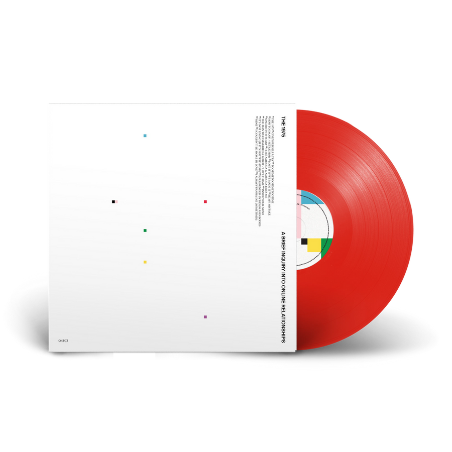 The 1975 - A Brief Inquiry Into Online Relationships Exclusive Red Color Vinyl 2x LP