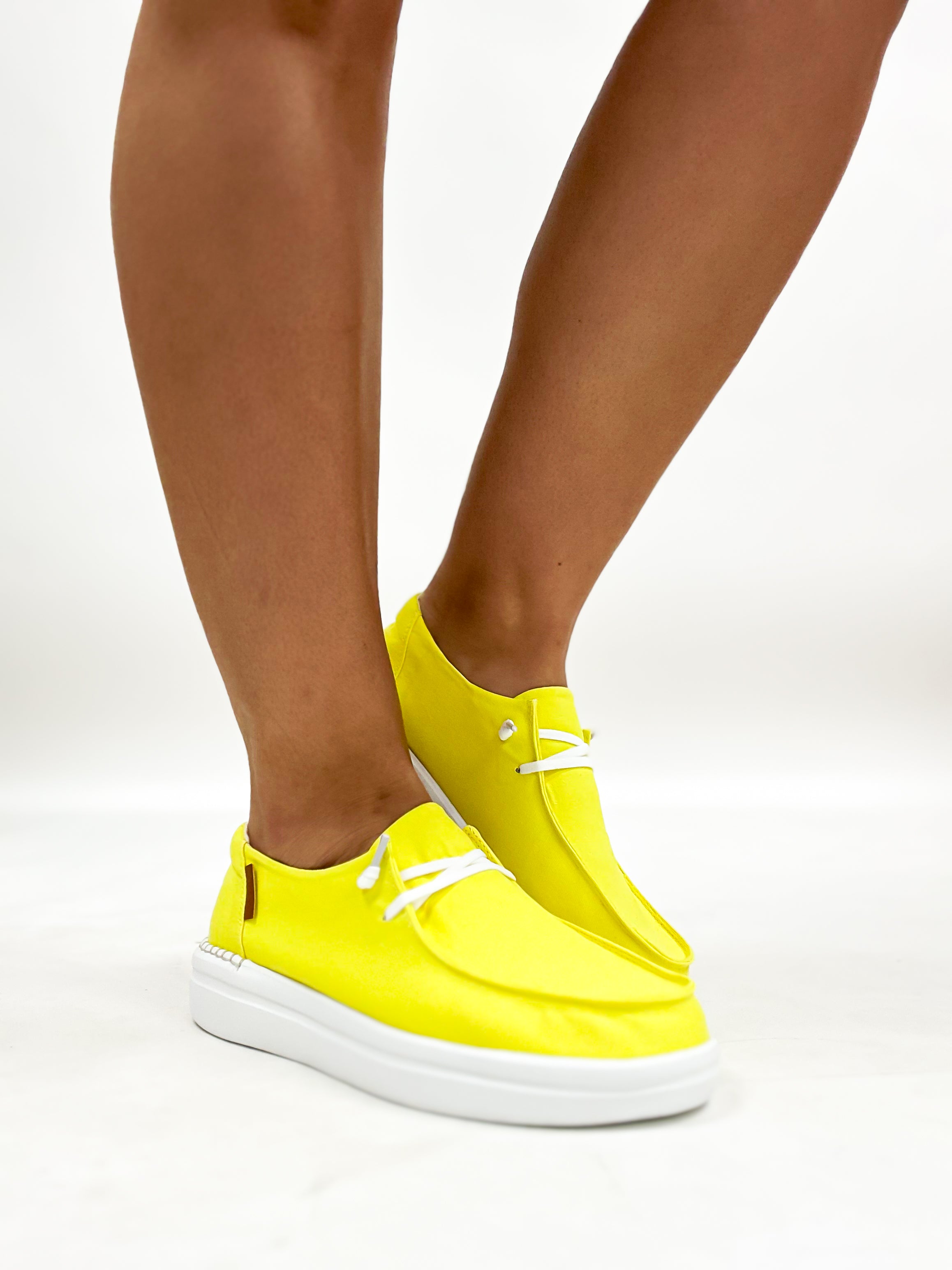 Corky's Neon Yellow Kayak 2 Shoes -FINAL SALE