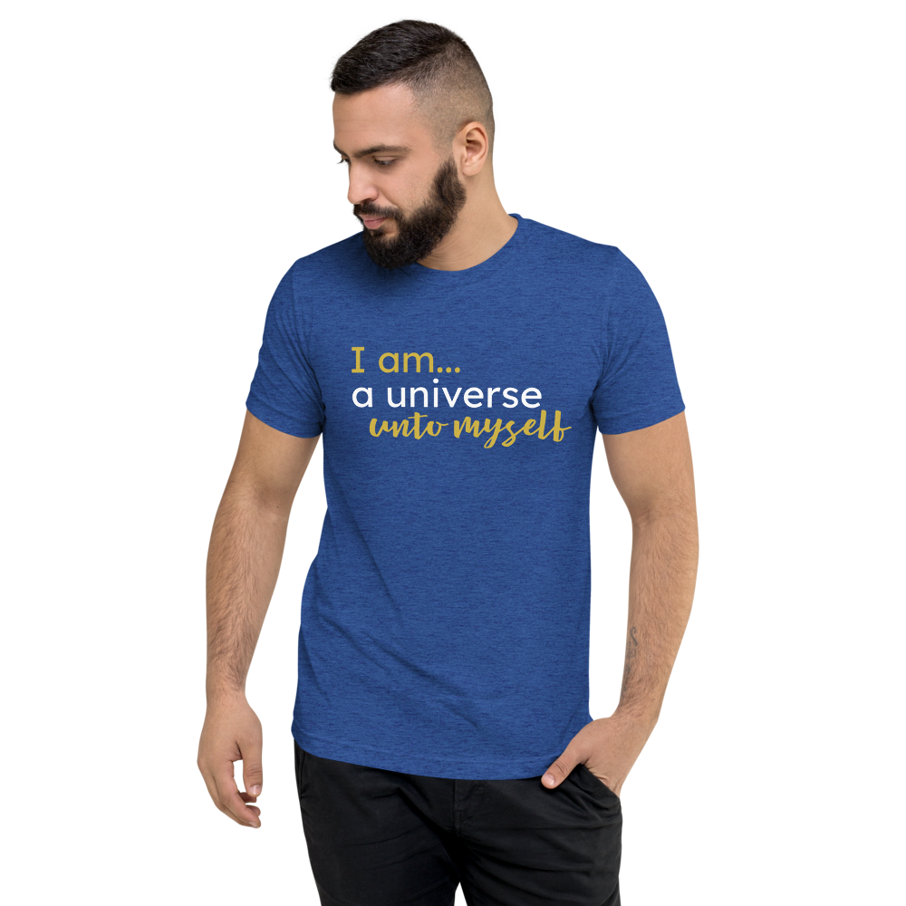 I am universe unto myself Short sleeve t-shirt –
