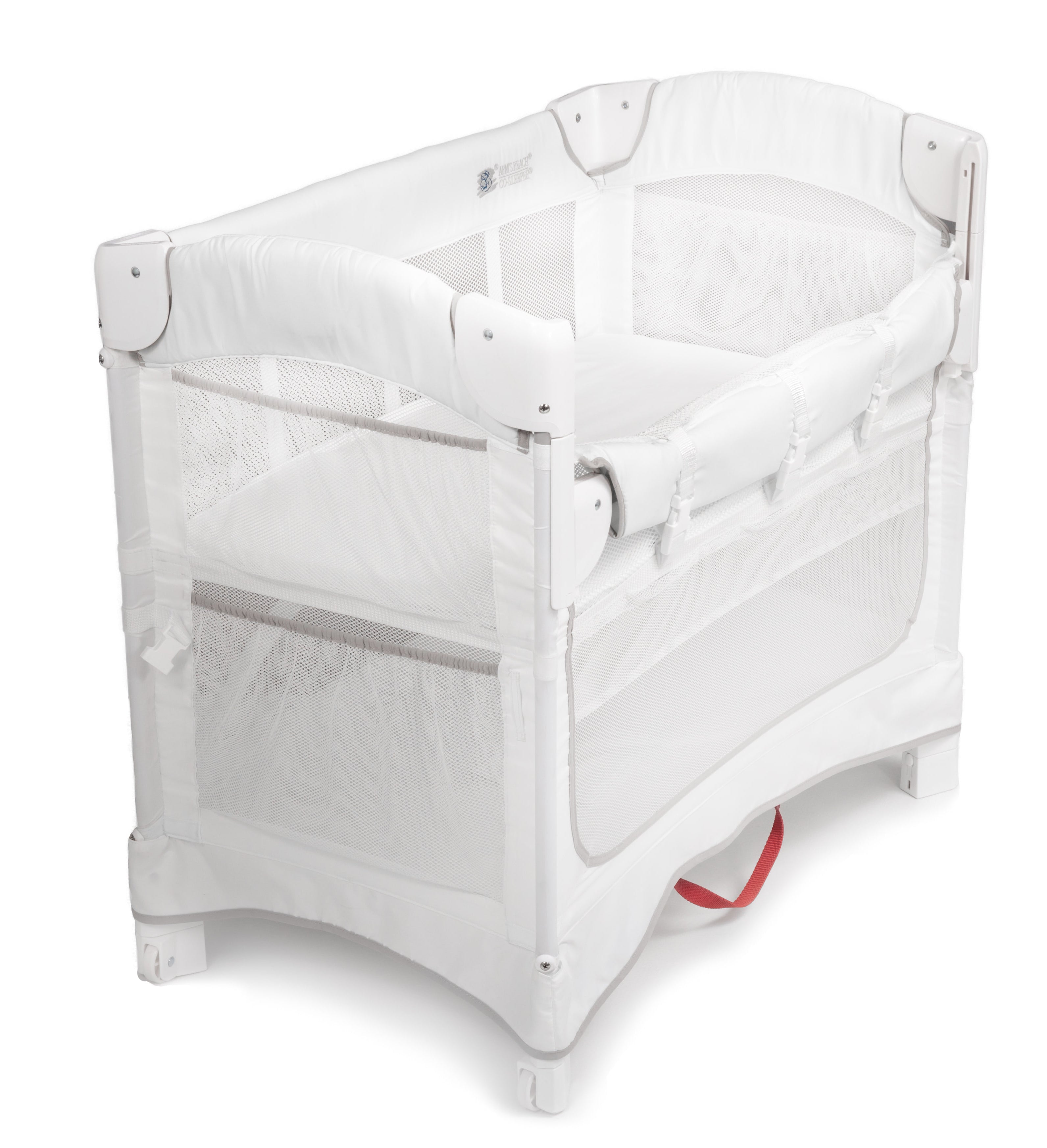 mini ezee bedside crib with mattress