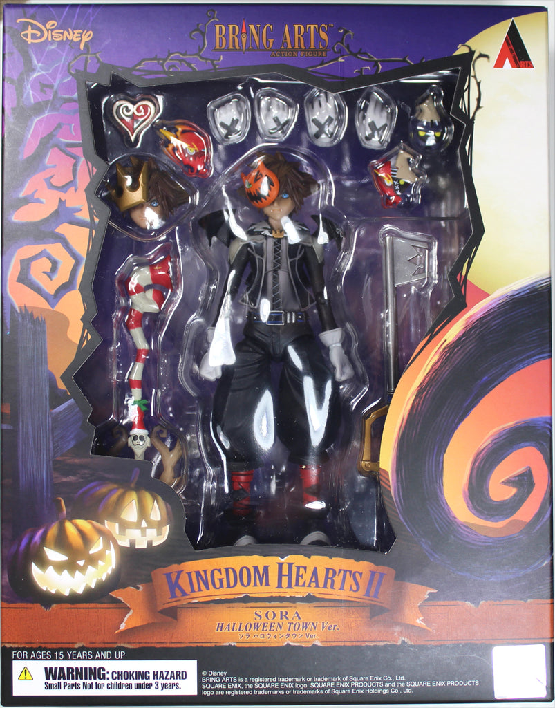 Kingdom Hearts Ii Halloween Town Sora Action Figure Bring Arts Fandom Toy Store