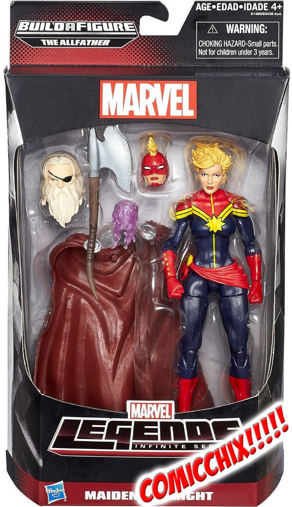 captain marvel marvel legends exclusive