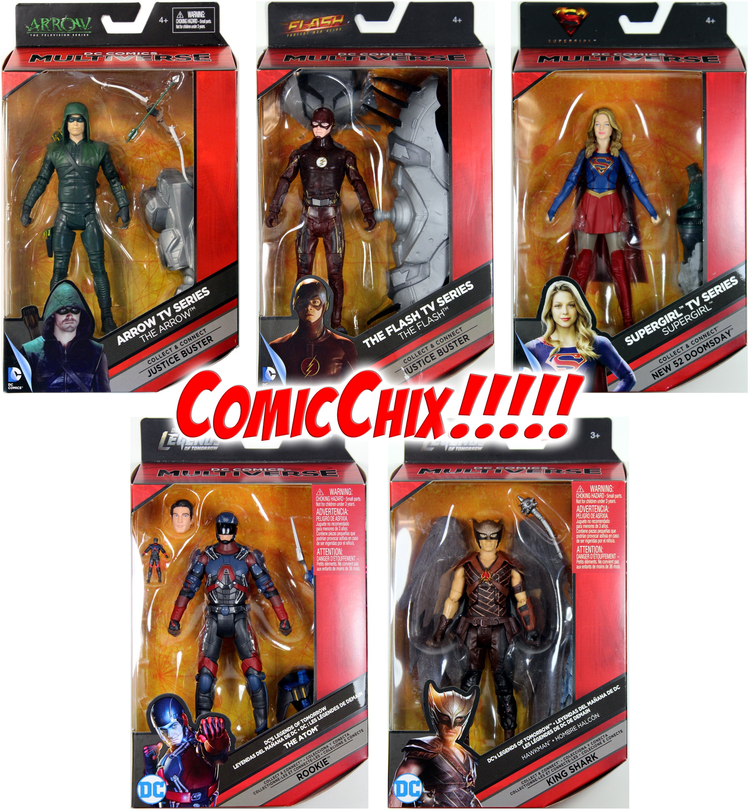 arrowverse action figures