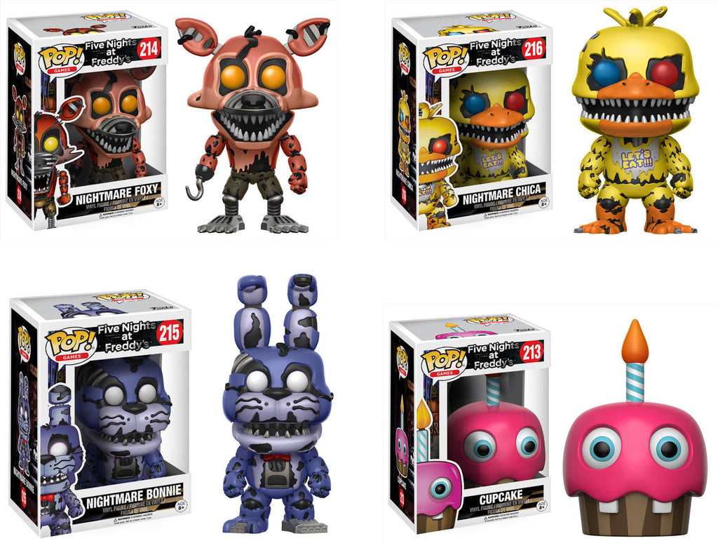 five nights at freddy's buildable figures