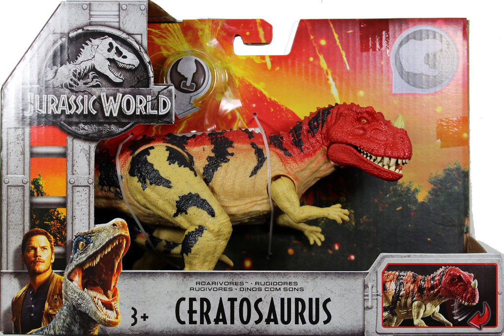 jurassic world roarivores ceratosaurus