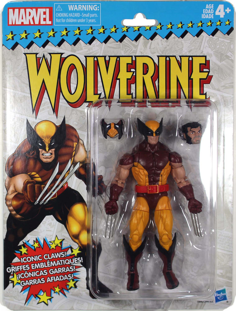 marvel legends wolverine vintage