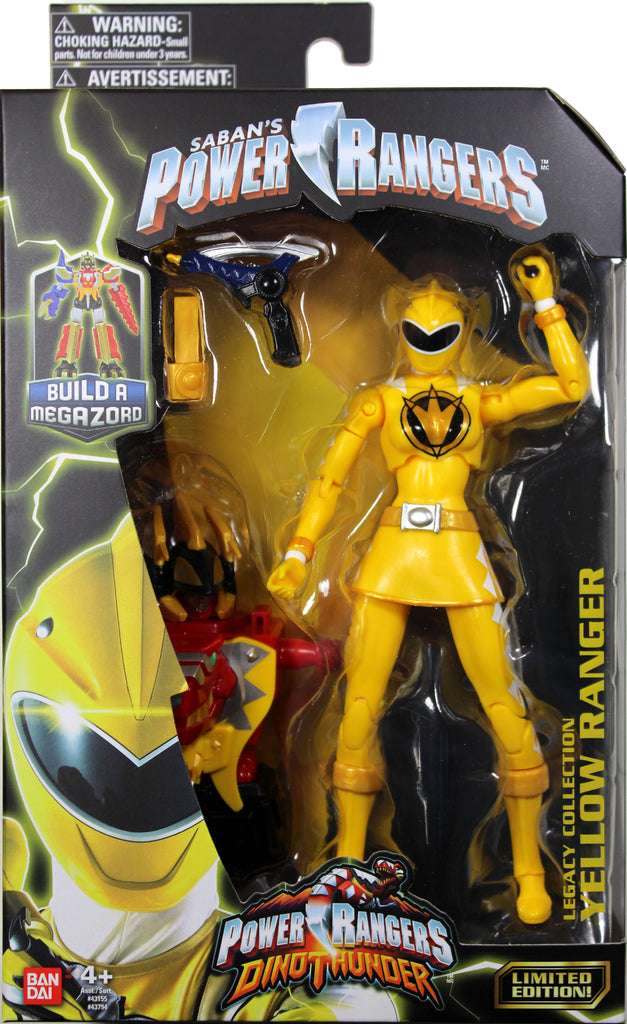 dino thunder yellow ranger legacy figure