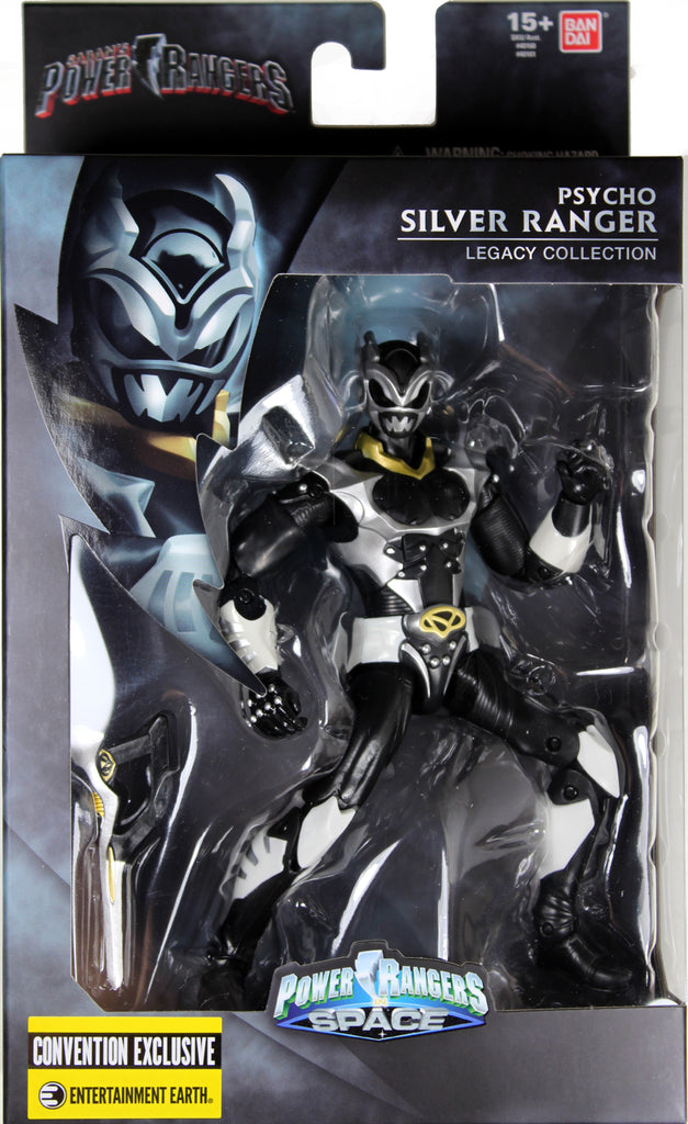 Power Rangers Space Psycho Silver Ranger Legacy Action Figure Sdcc Fandom Toy Store