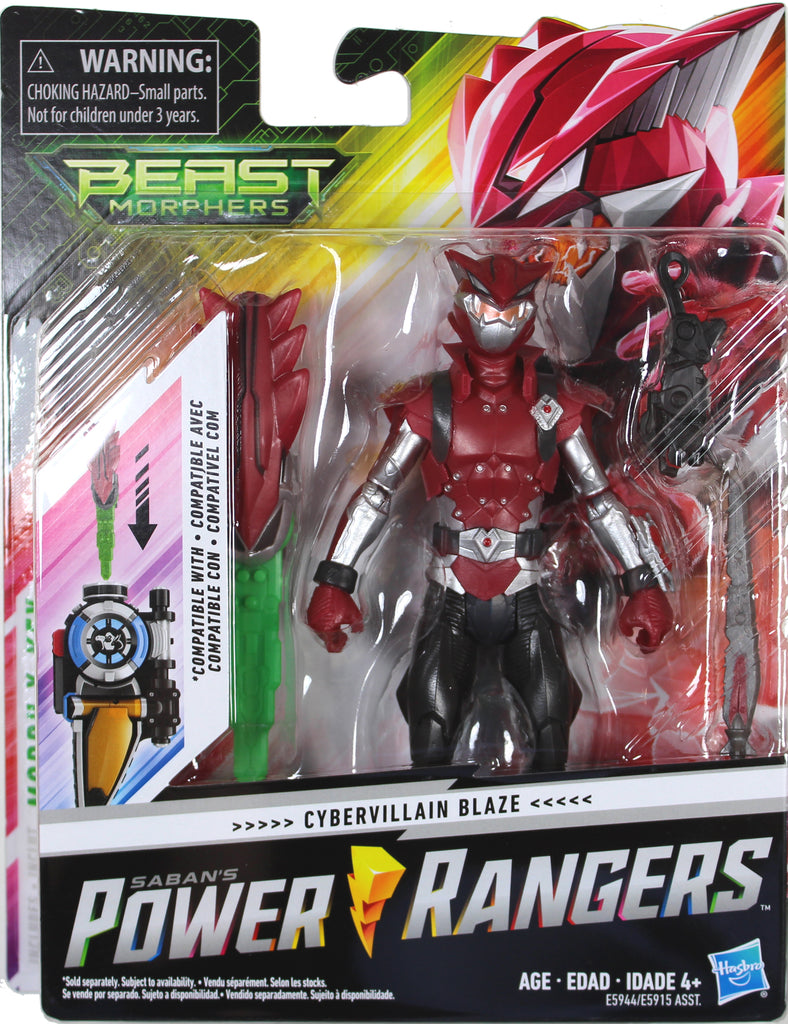 power rangers beast morphers 6 inch figures