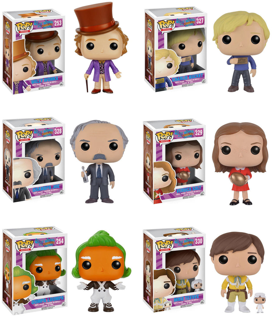 willy wonka pop figure