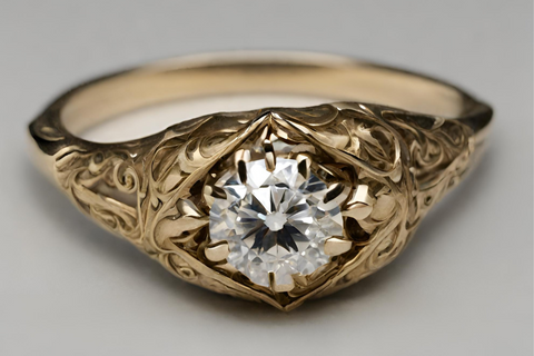 vintage victorian era style ring