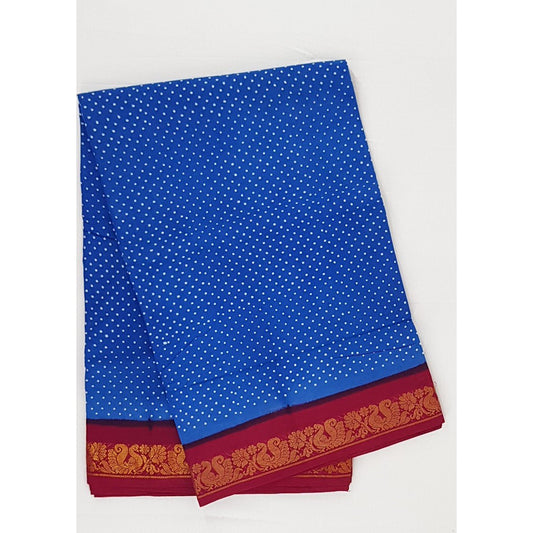 Buy Dark Gold Brown Pure Mangalgiri Cotton Saree-UNM73528 Online at  Unnatisilks.com|UNM73528