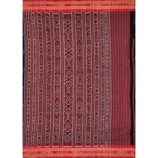 Sambalpuri cotton IKAT saree with tree design