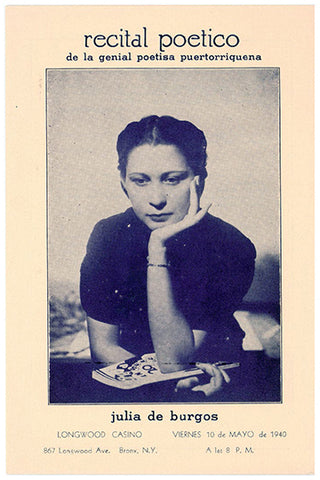 Julia De Burgos, poeta puertorriqueña