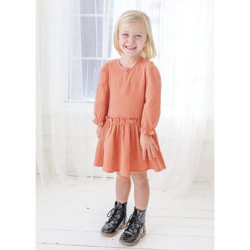 Mabel + Honey Noella Long Sleeve Velvet Dress – Storkland & Kids Too!