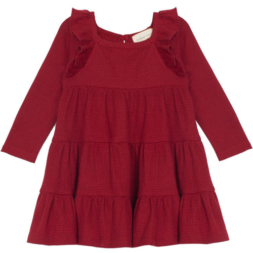 Mabel + Honey Noella Long Sleeve Velvet Dress – Storkland & Kids Too!