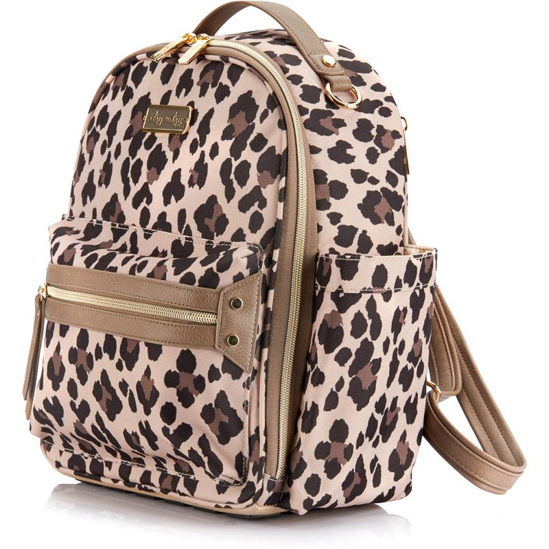 Itzy mini diaper bag leopard