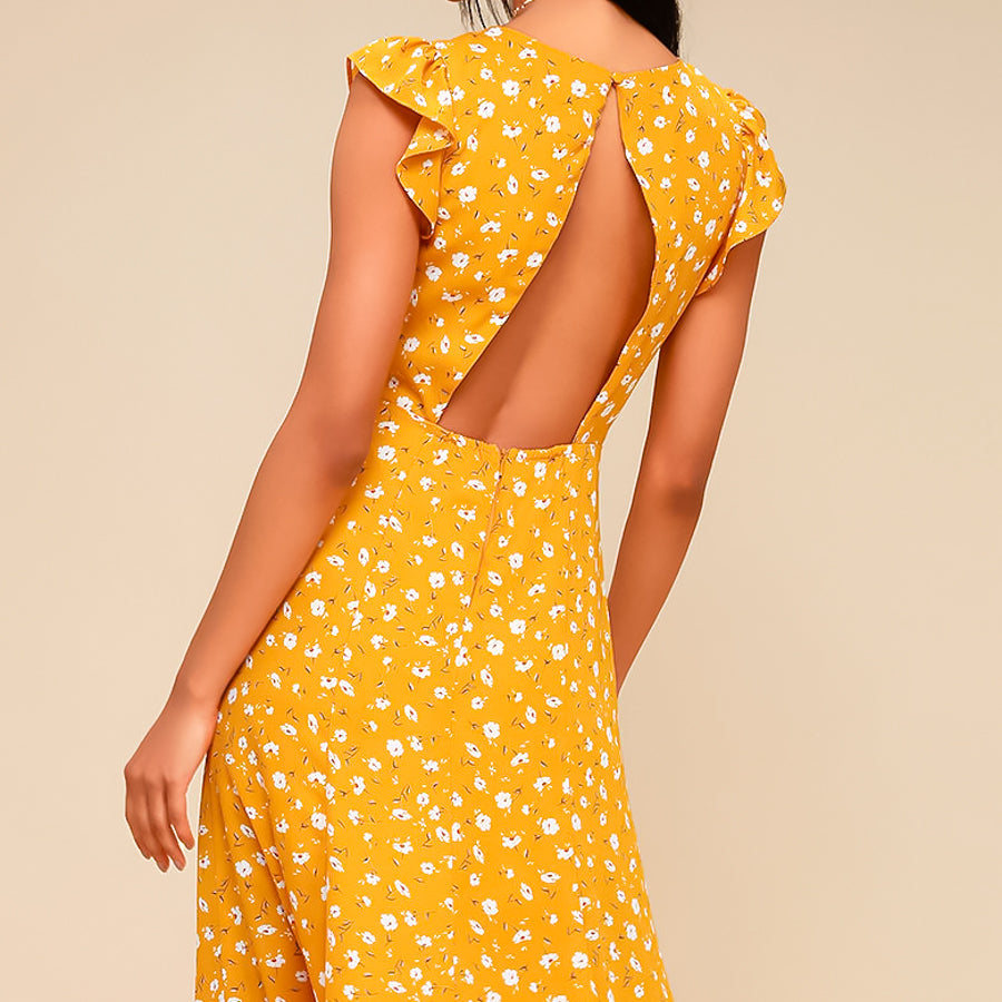 Long Flower Summer Dress – LOLLY LIPS - Get Dressed!