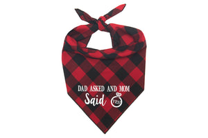 Dad Asked And Mom Said Yes! (Red)