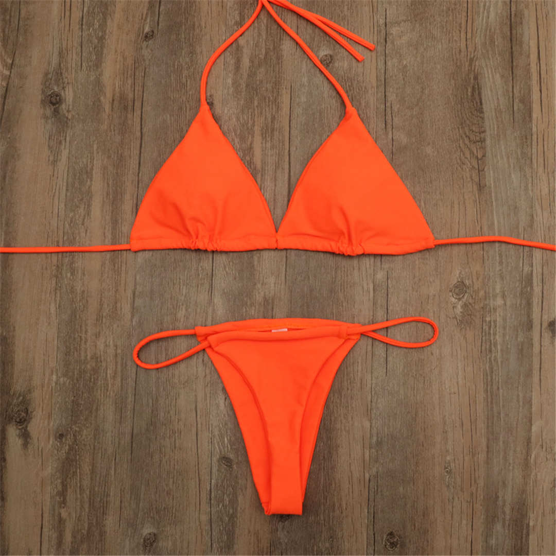 Halter Mini Thong Bikini