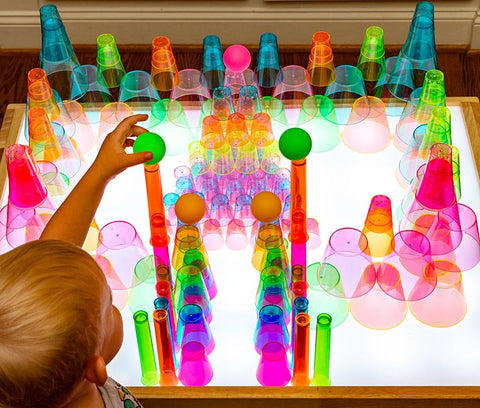 Light Table Activities: Free and Low-Cost Ideas for Kids