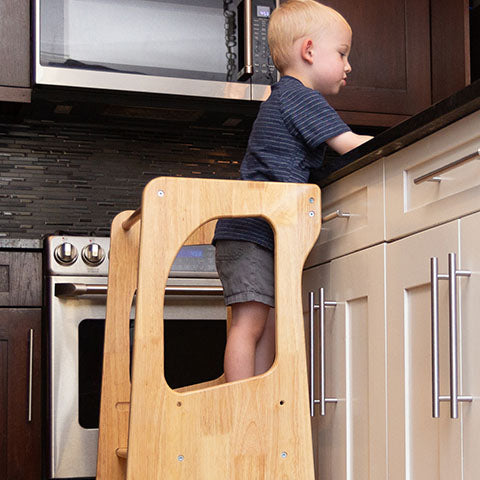 Learning toddler tower