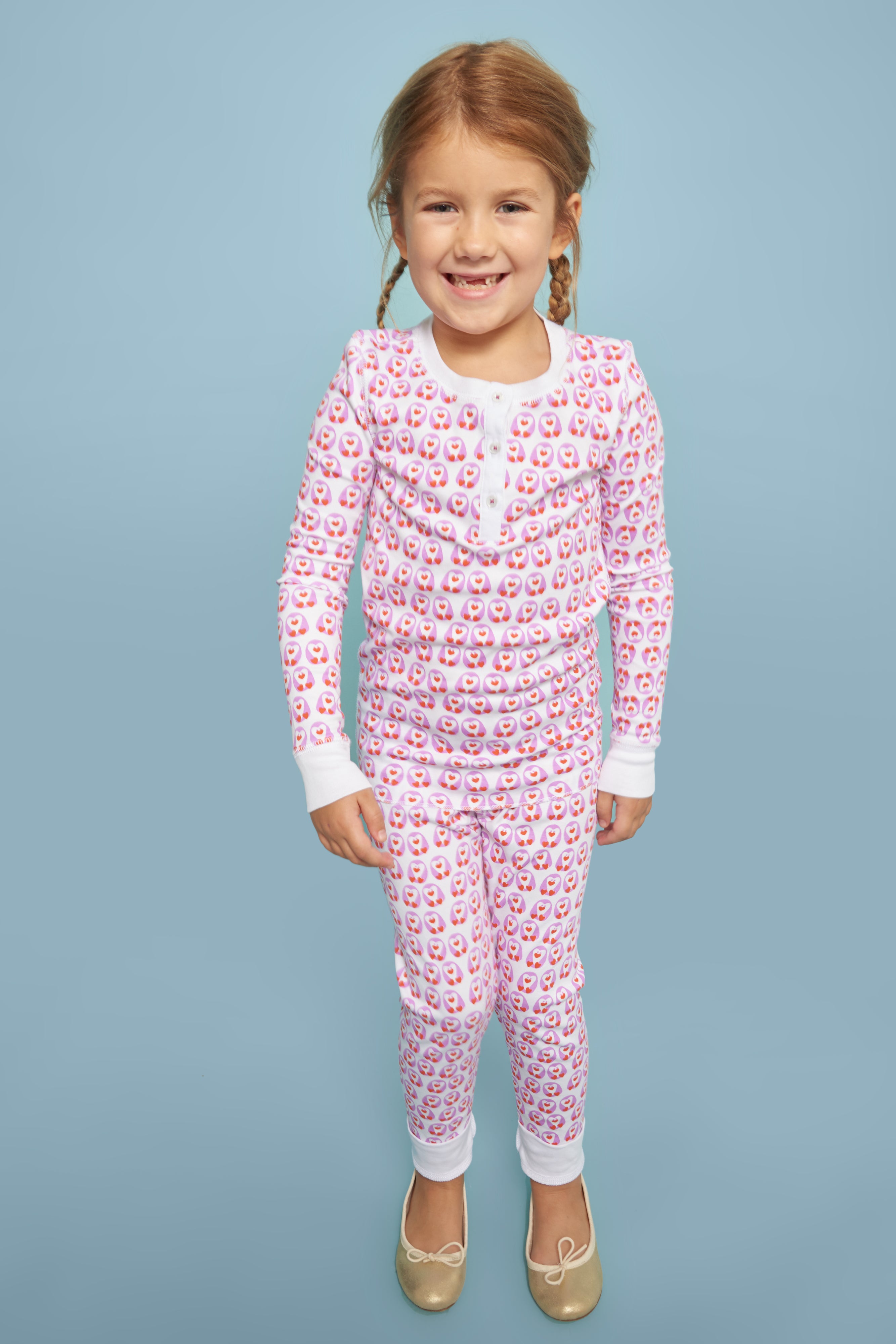 George - Pyjama 1-Pièce Fille 3 ans RoseBleu Printemps/été23