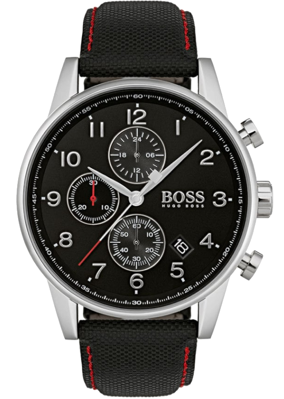 hugo boss navigator watch black