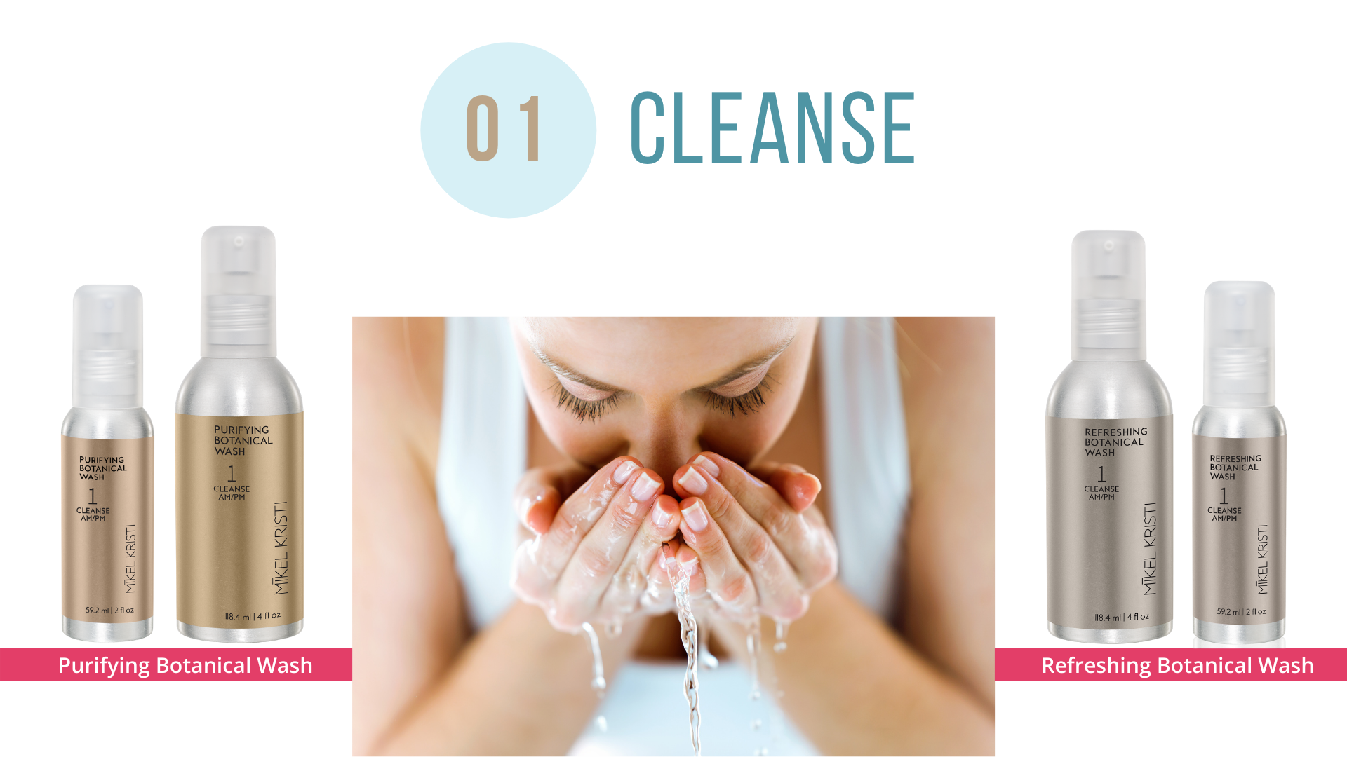 Step 1 Cleanse