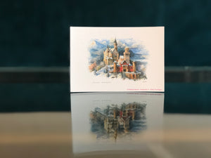 Neuschwanstein Castle Seasons Postcards Set Of 4 Trinket